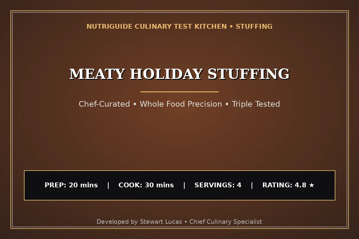 Meaty Holiday Stuffing