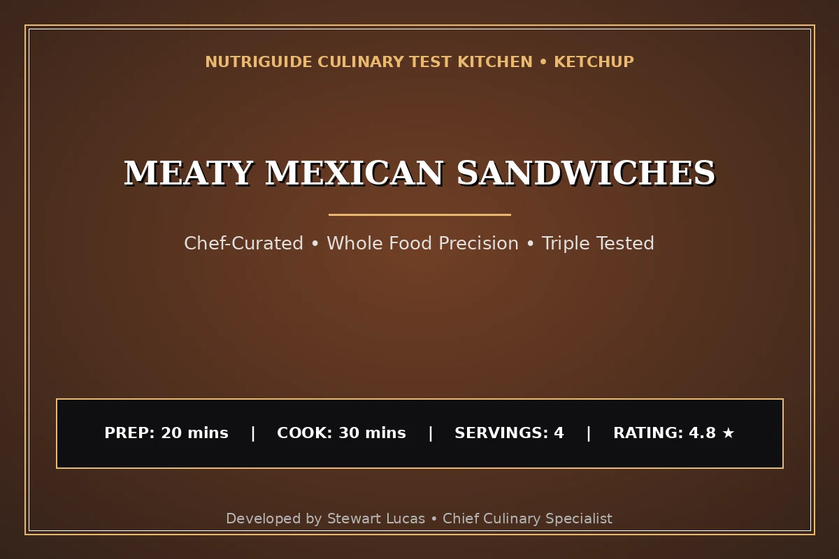 Meaty Mexican Sandwiches