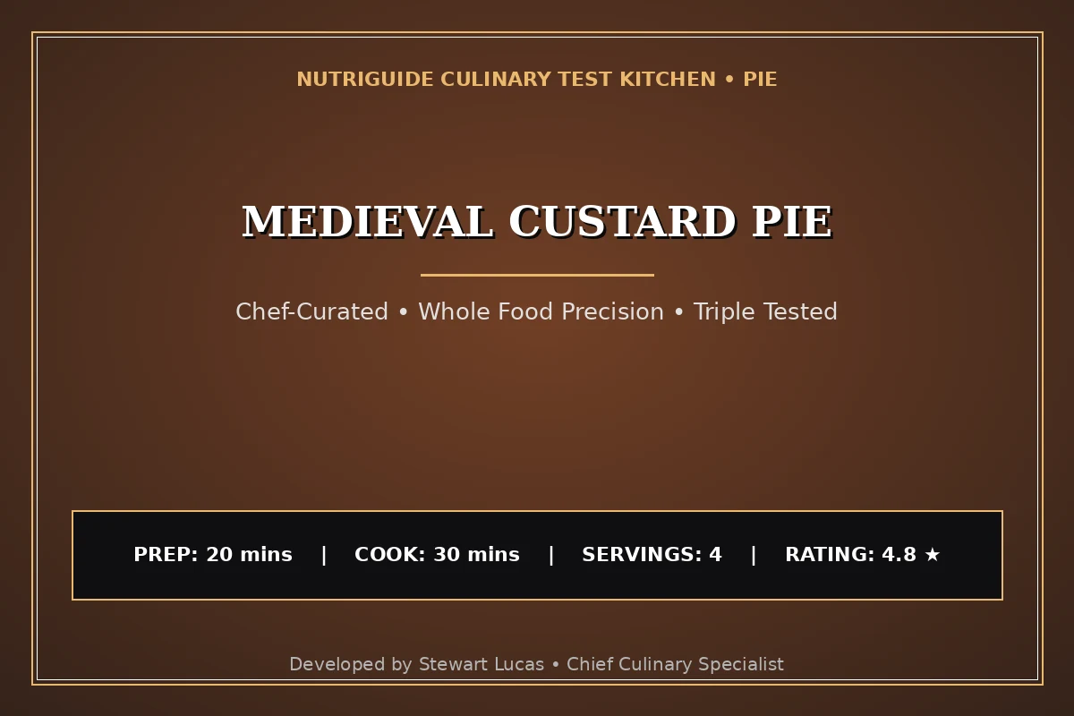 Medieval Custard Pie