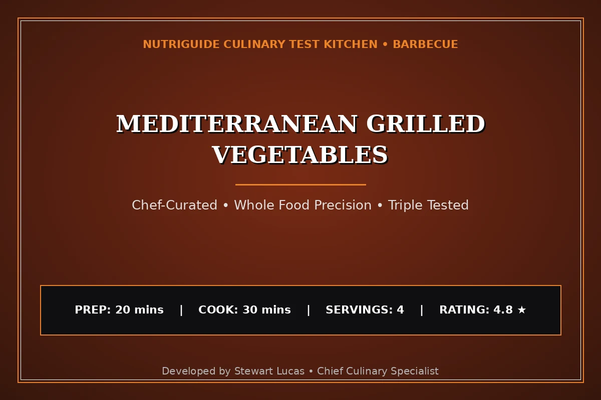 Mediterranean Grilled Vegetables