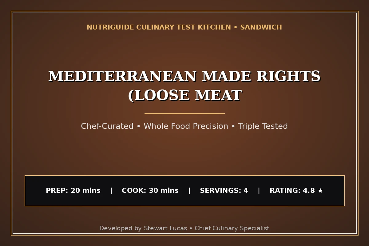 Mediterranean Made Rights (Loose Meat