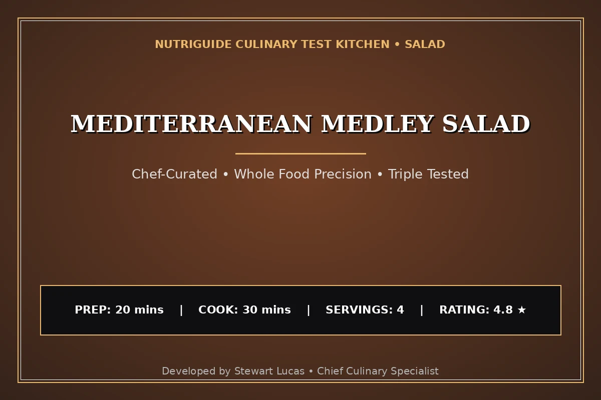 Mediterranean Medley Salad