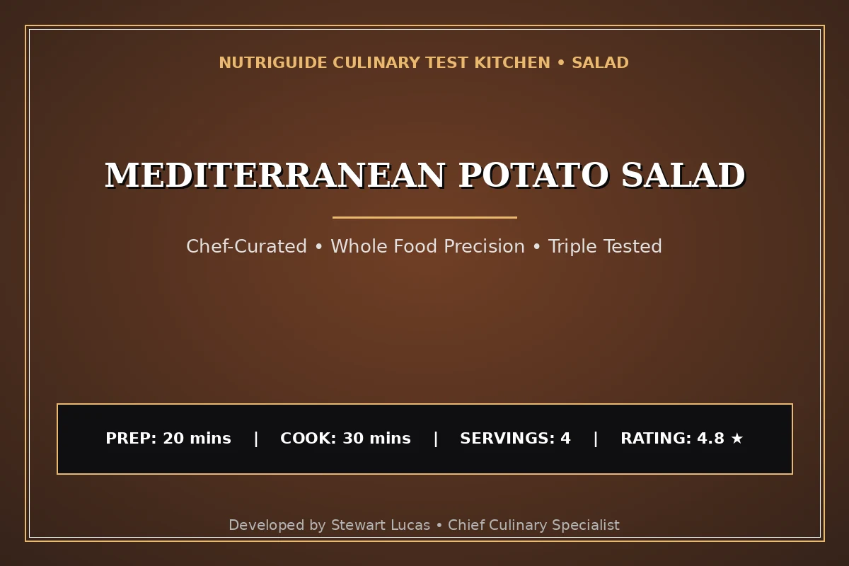 Mediterranean Potato Salad
