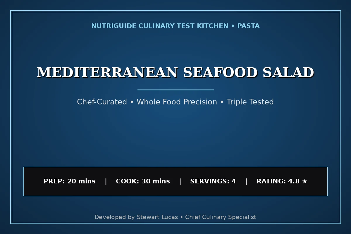Mediterranean Seafood Salad