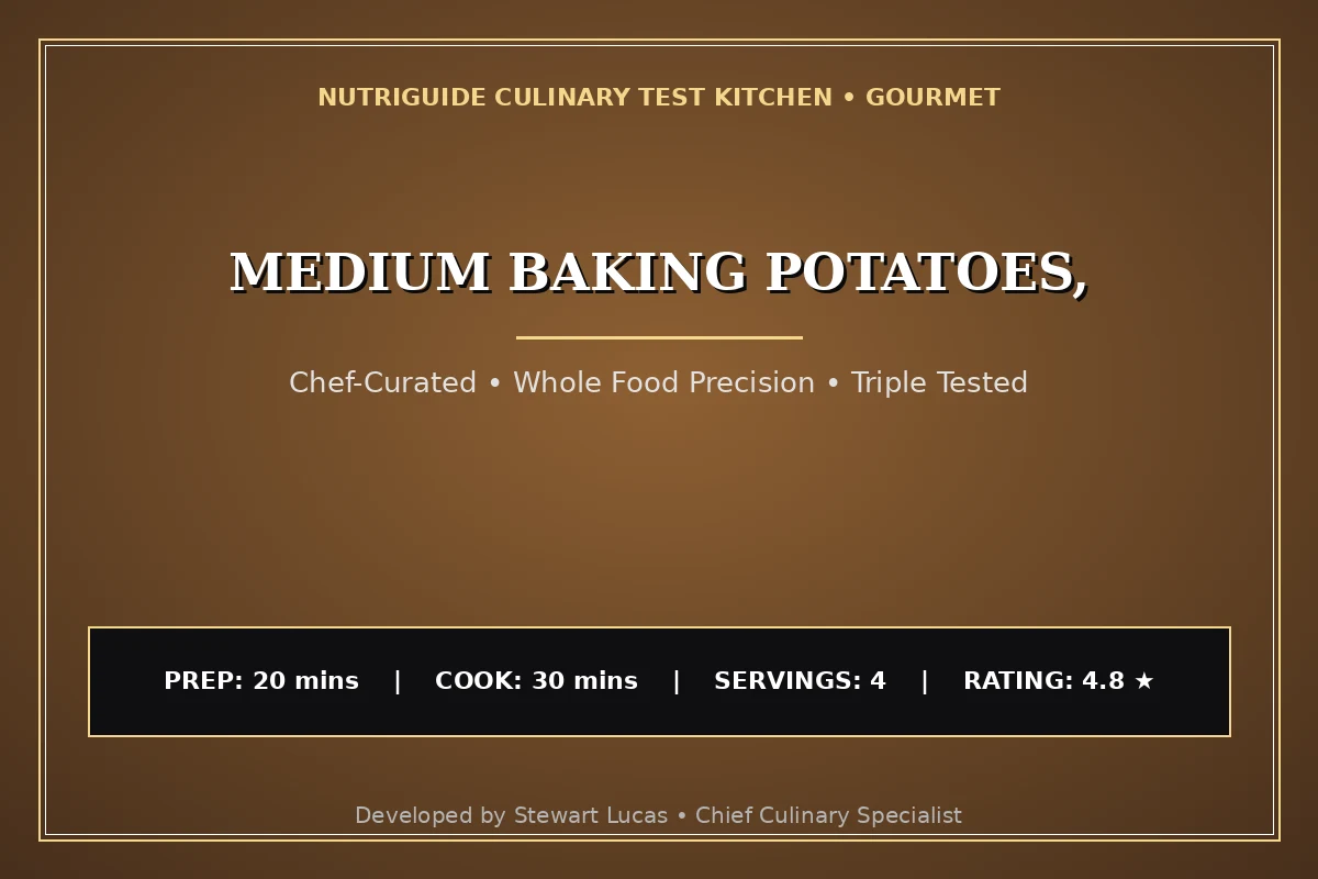 Medium Baking Potatoes,