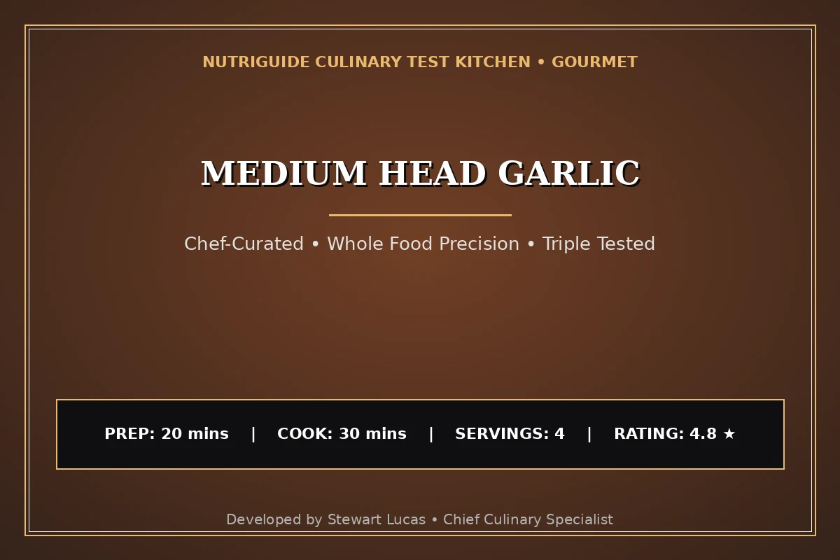 Medium Head Garlic