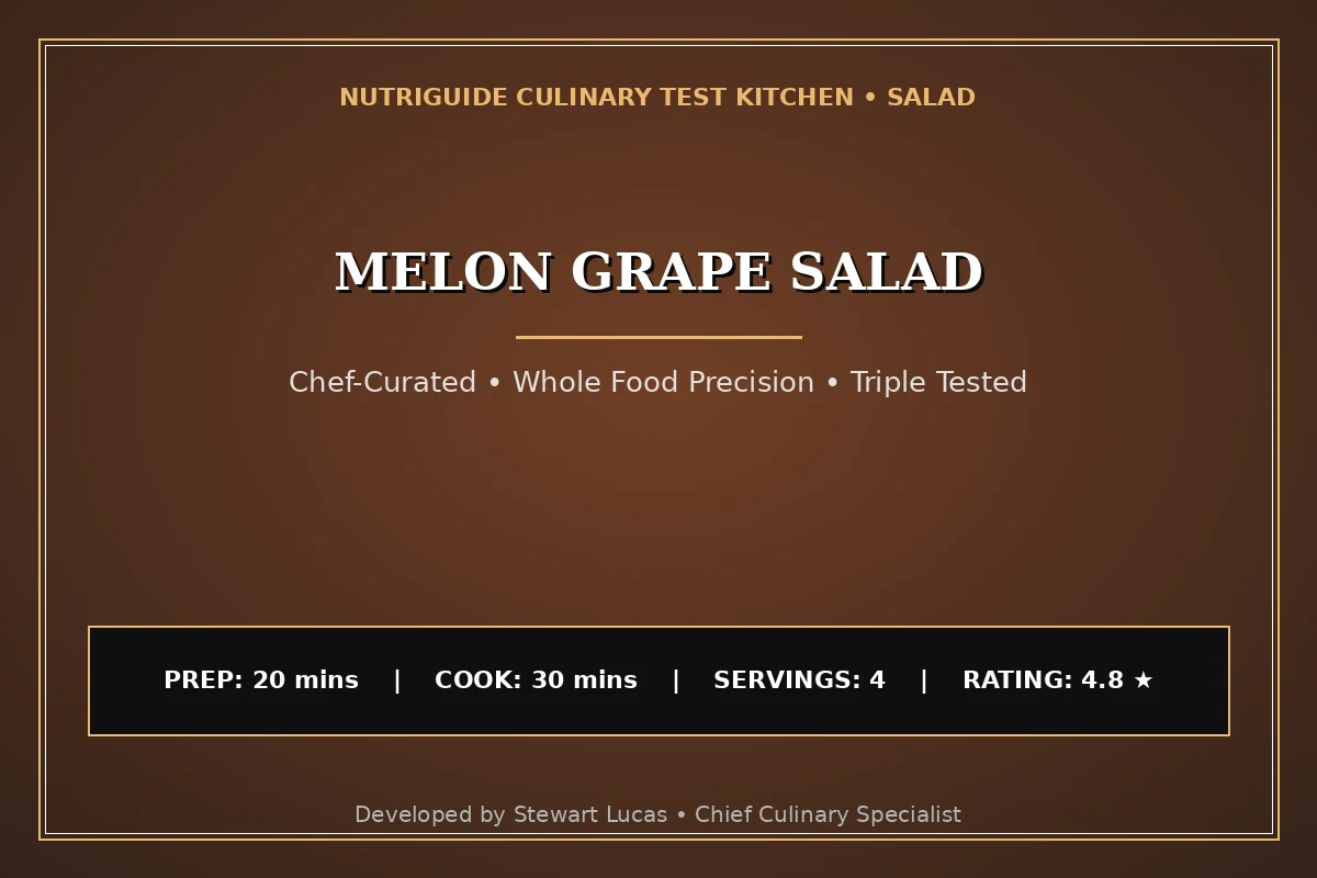 Melon Grape Salad
