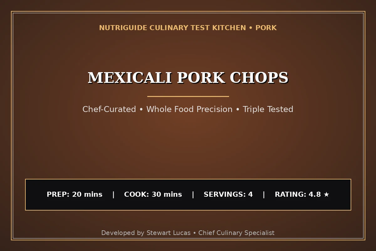 Mexicali Pork Chops