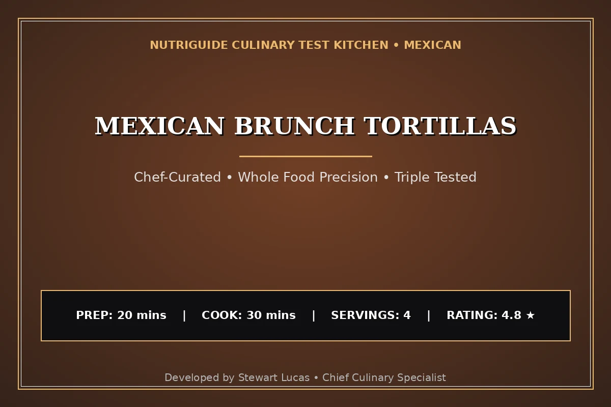 Mexican Brunch Tortillas