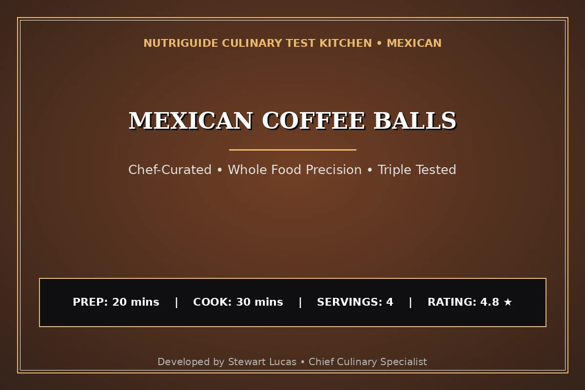 Mexican Coffee Balls