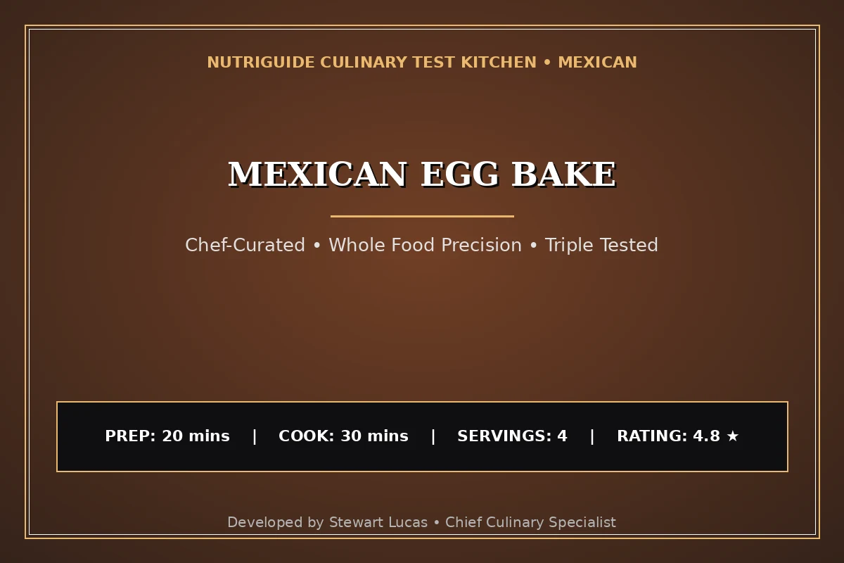 Mexican Egg Bake