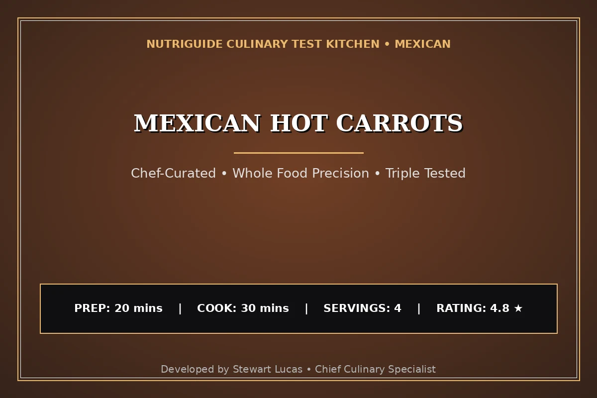 Mexican Hot Carrots