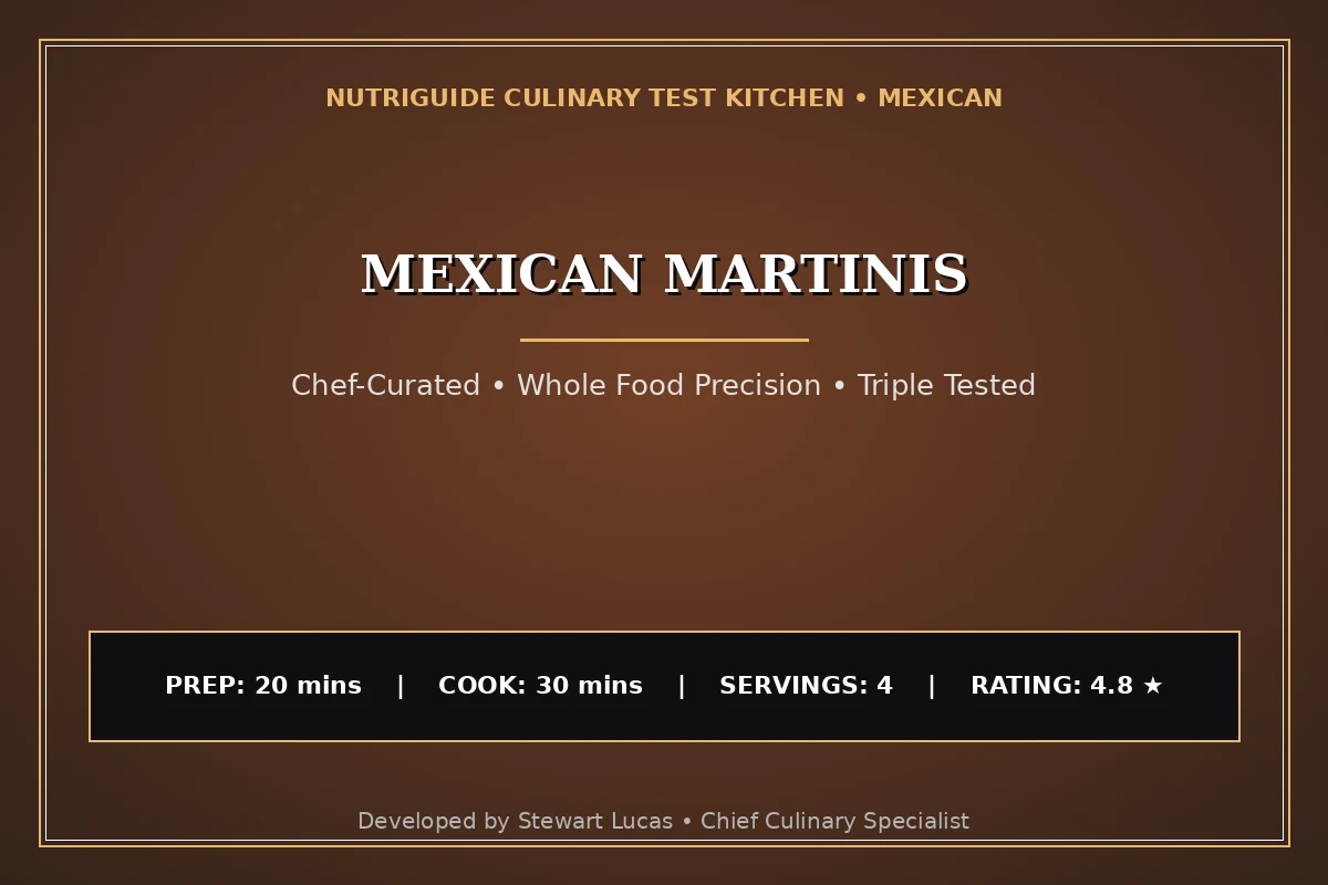 Mexican Martinis
