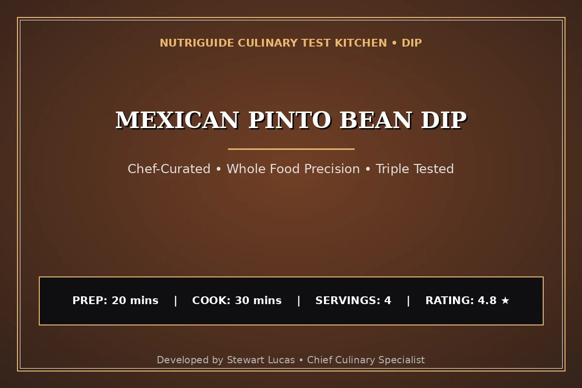 Mexican Pinto Bean Dip