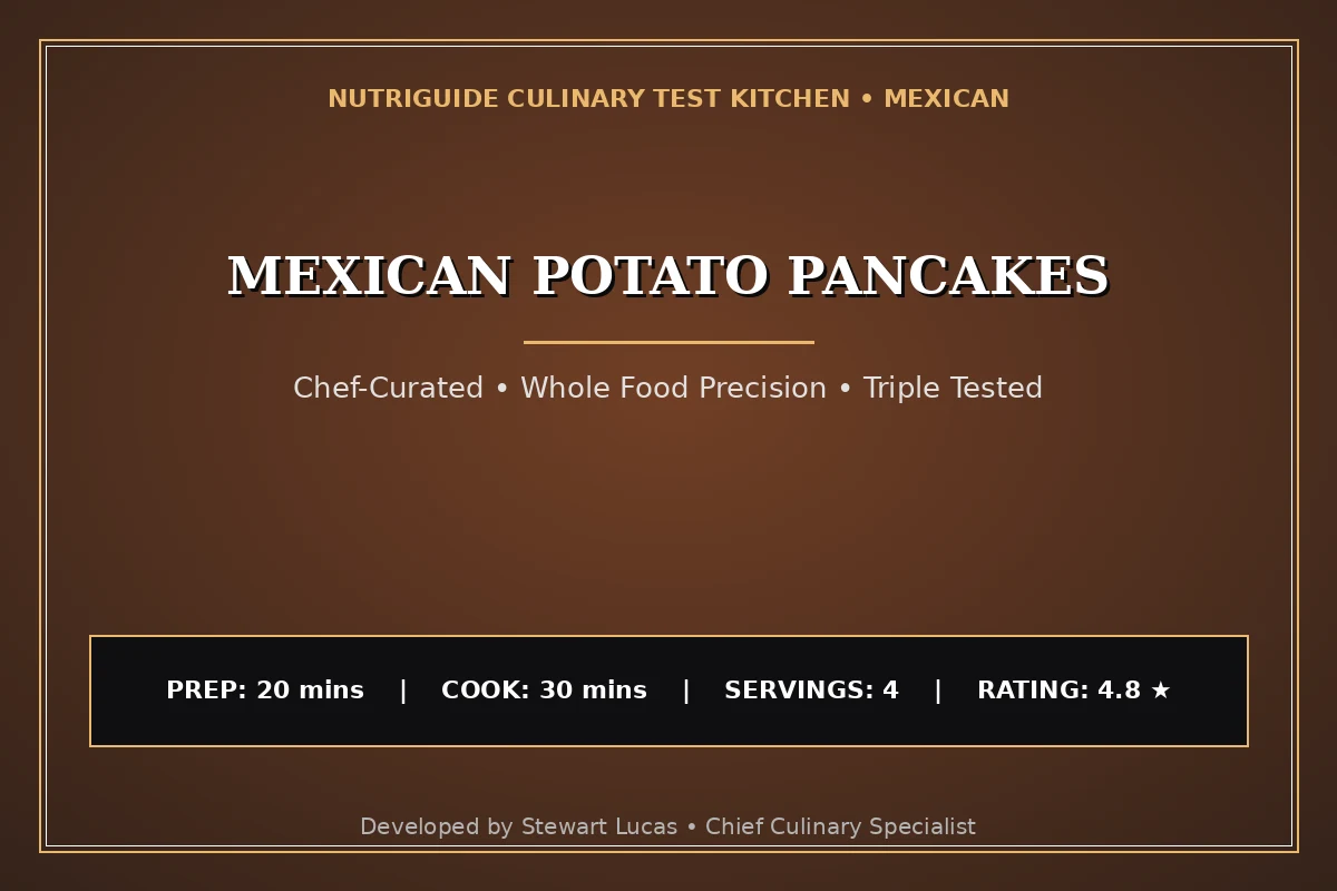 Mexican Potato Pancakes