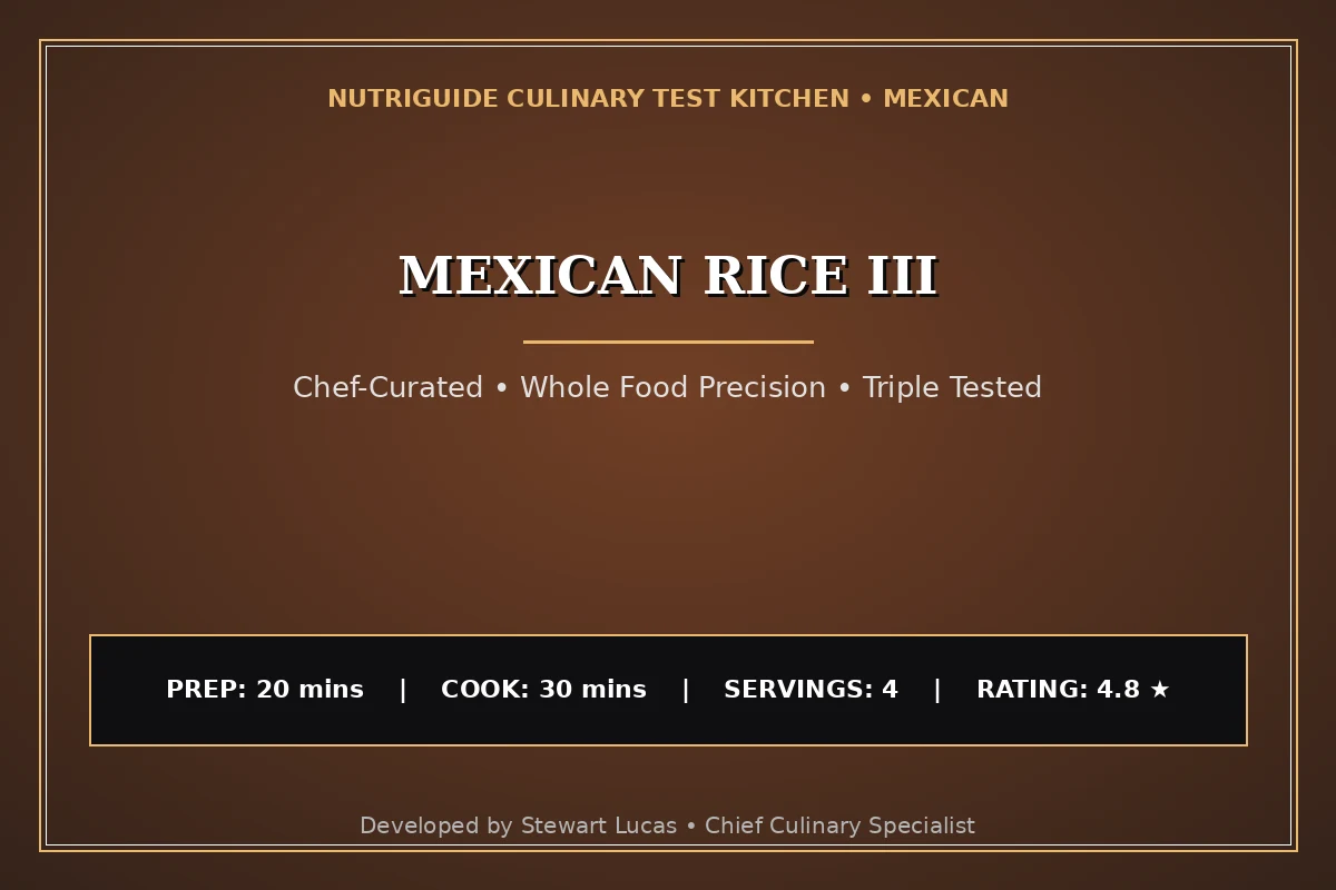 Mexican Rice Iii
