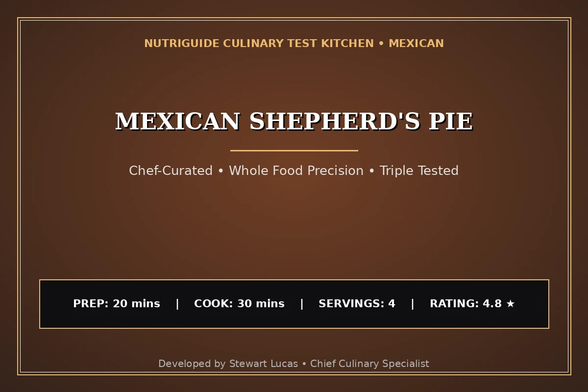 Mexican Shepherd'S Pie