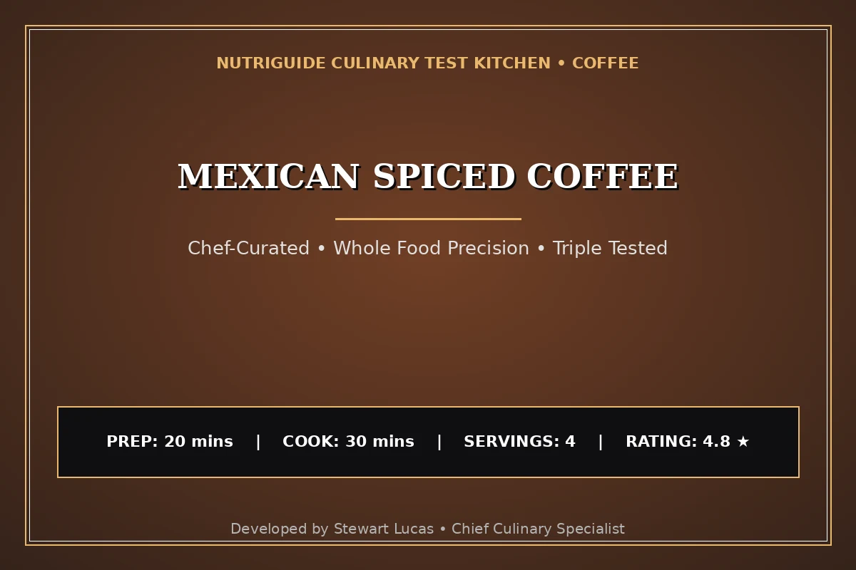 Mexican Spiced Coffee