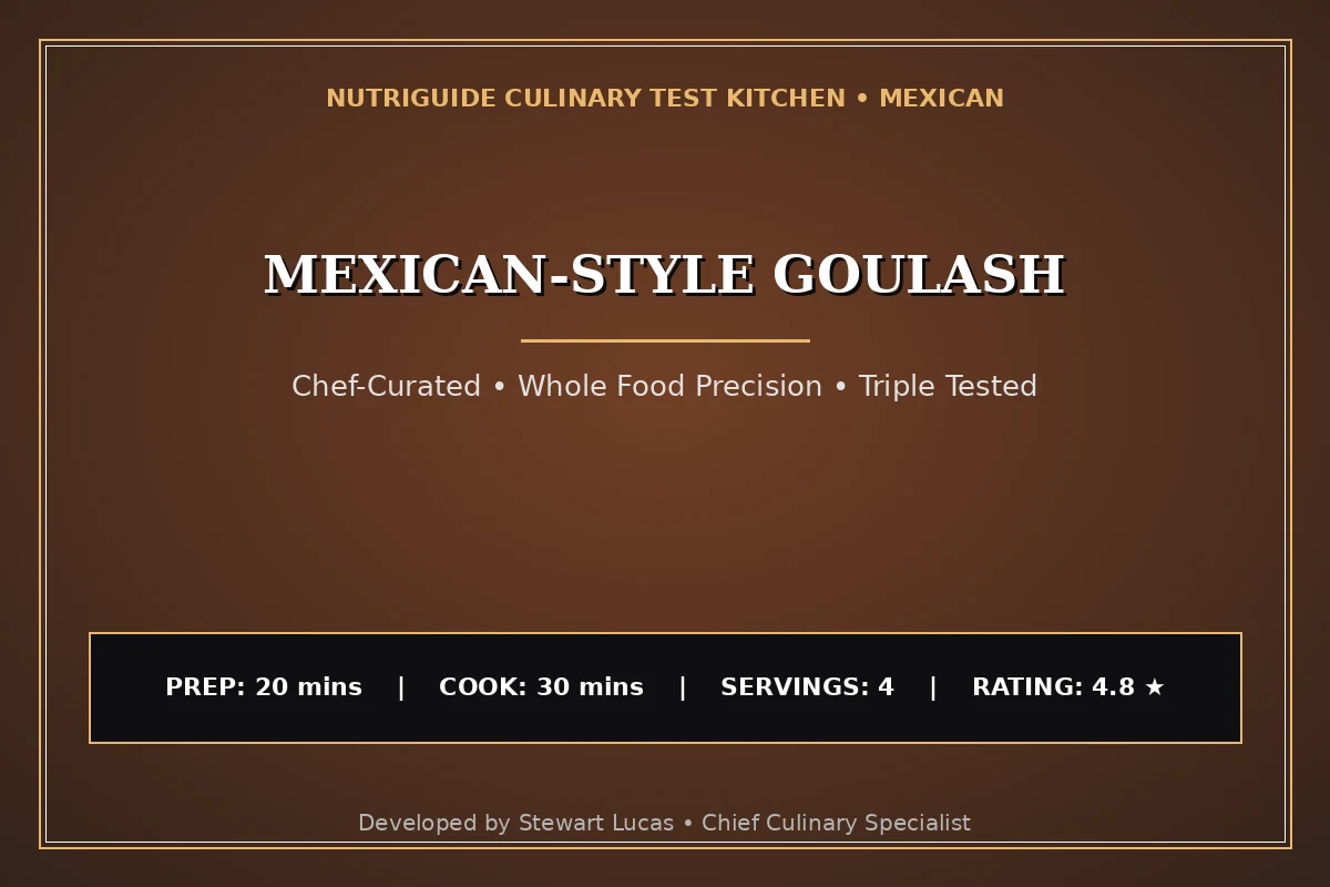 Mexican-Style Goulash