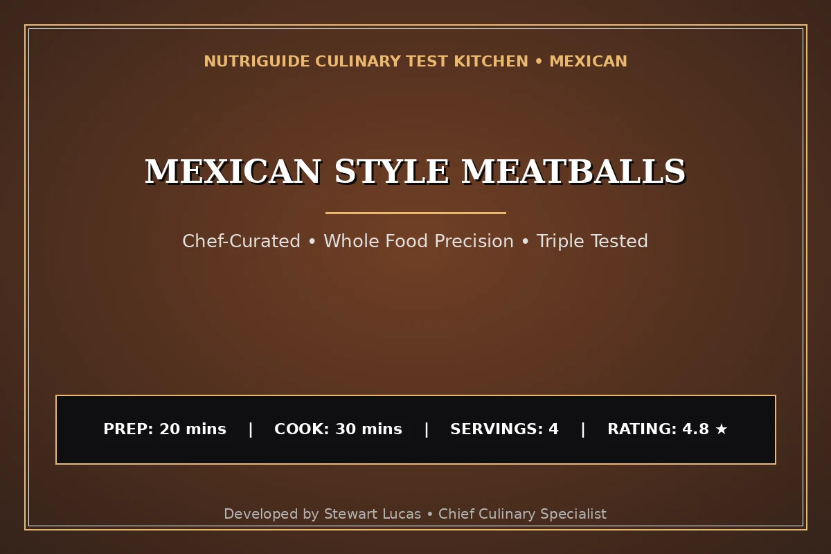 Mexican Style Meatballs