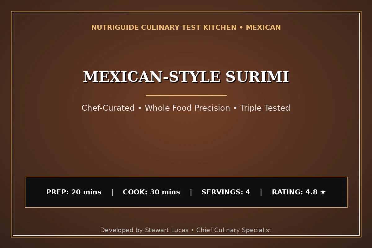 Mexican-Style Surimi