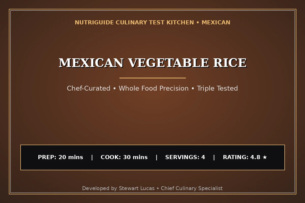 Mexican Vegetable Rice
