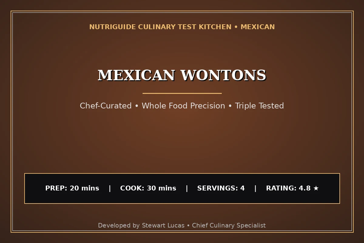 Mexican Wontons