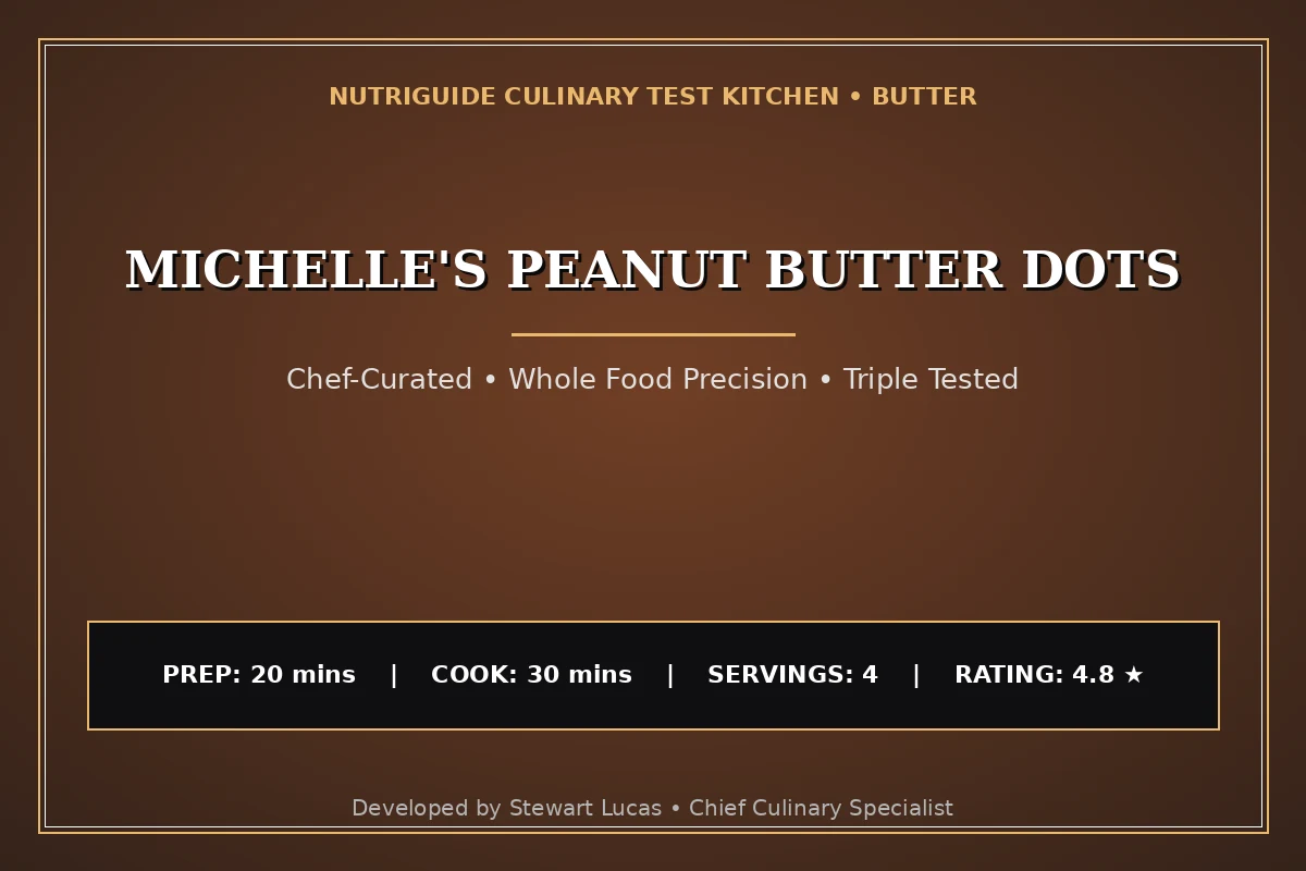 Michelle'S Peanut Butter Dots