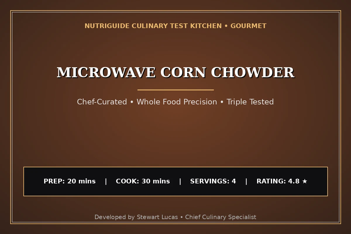 Microwave Corn Chowder