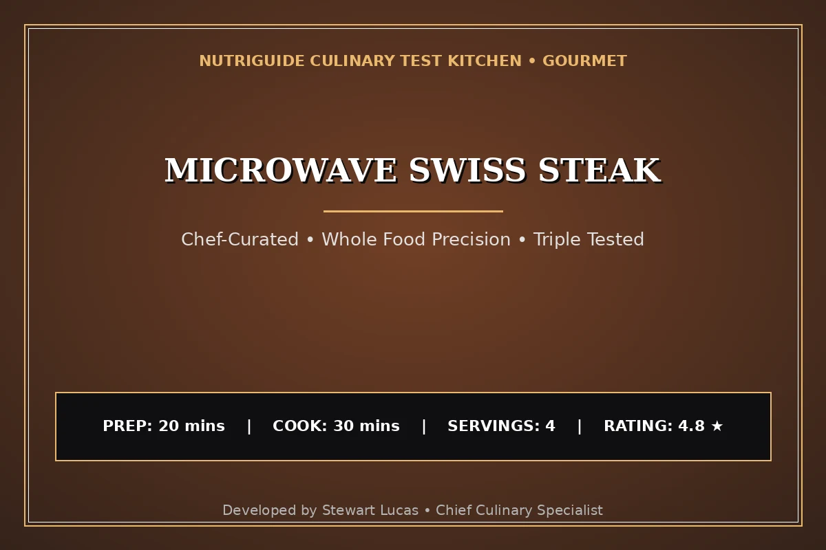 Microwave Swiss Steak