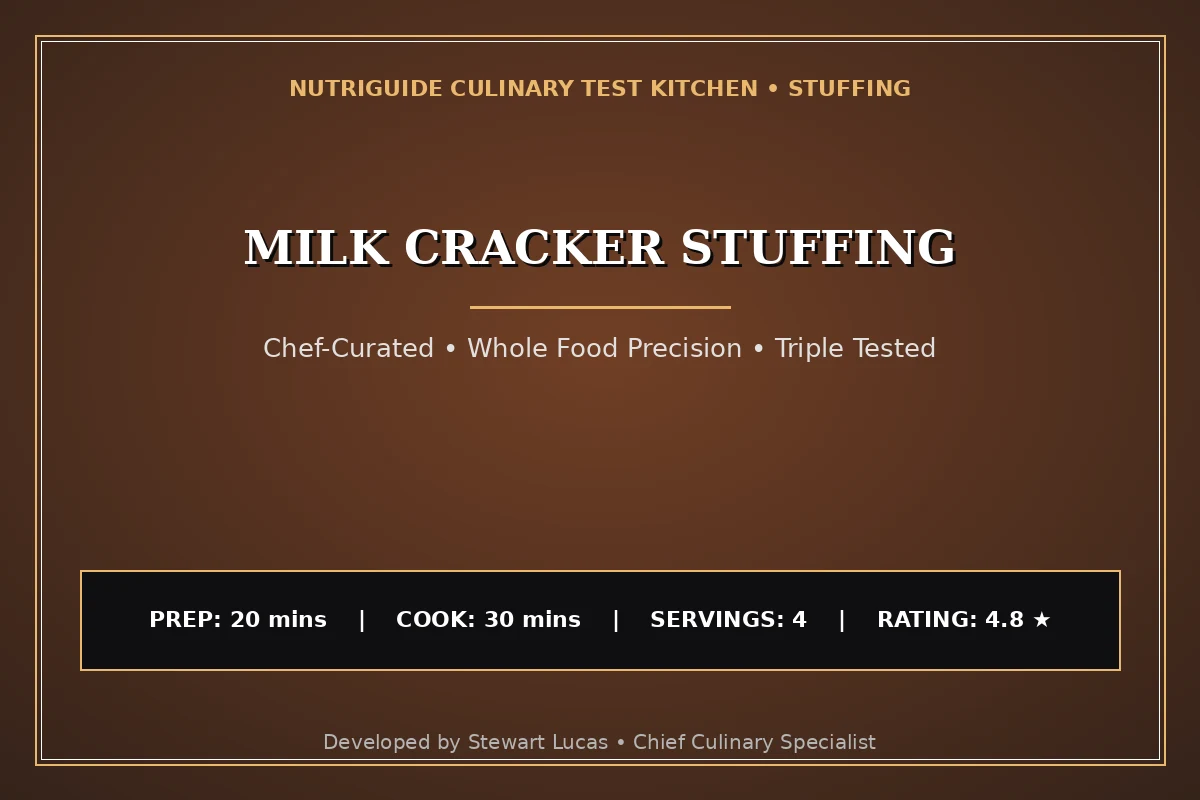 Milk Cracker Stuffing