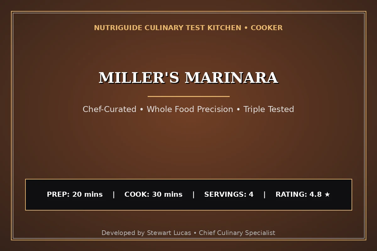 Miller'S Marinara