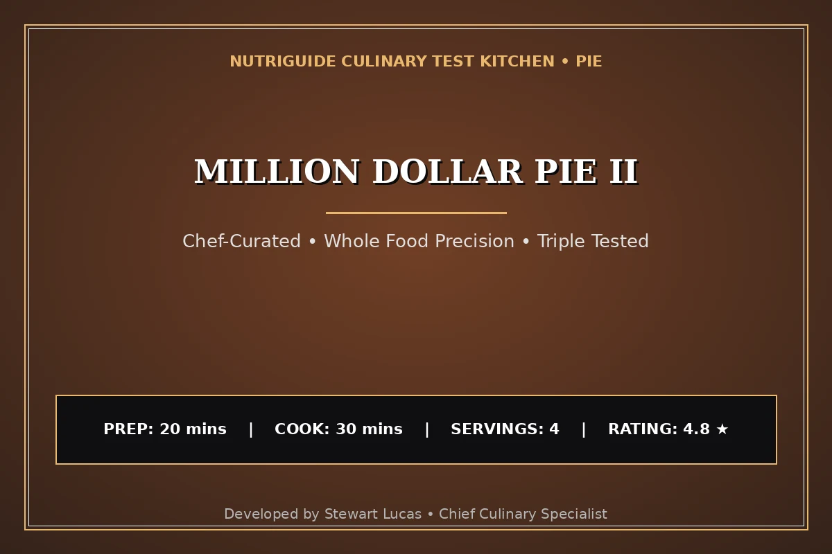 Million Dollar Pie Ii