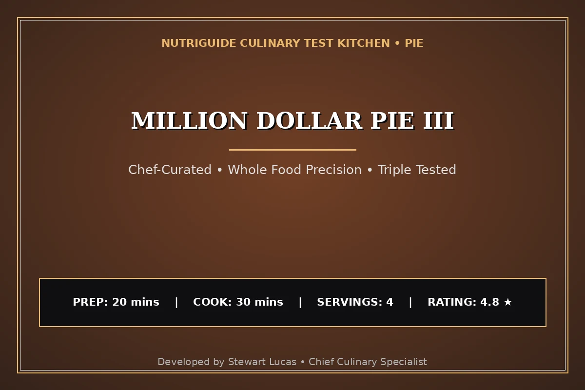 Million Dollar Pie Iii