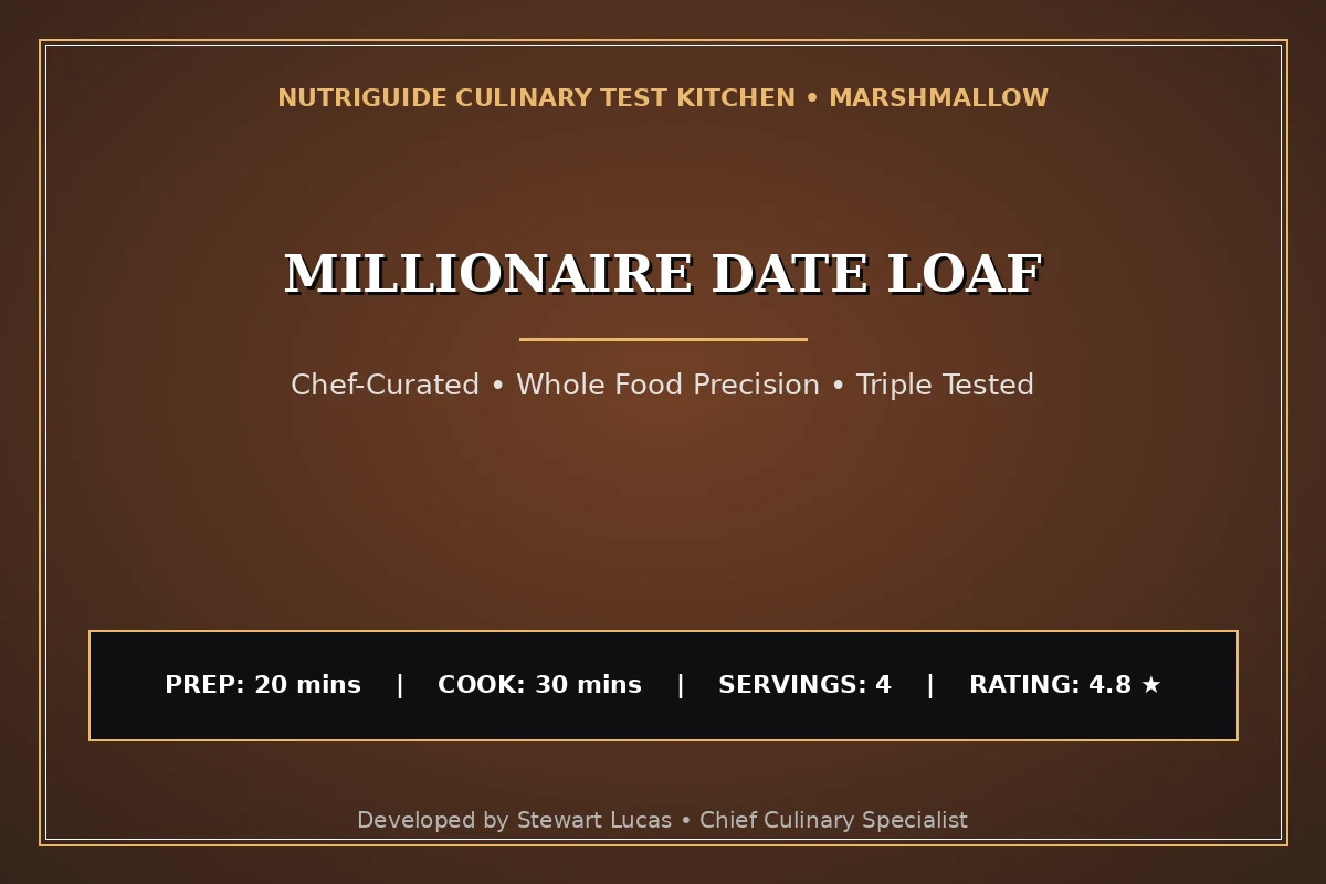 Millionaire Date Loaf