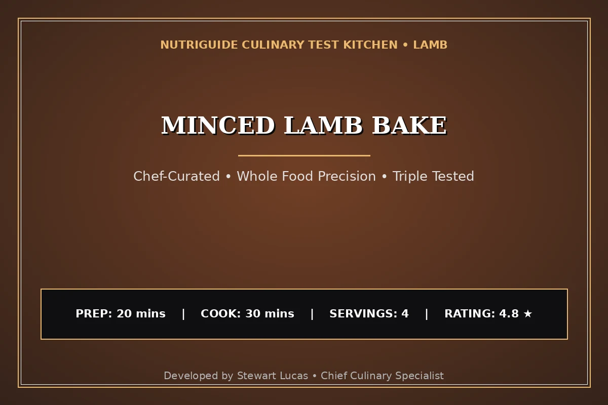 Minced Lamb Bake