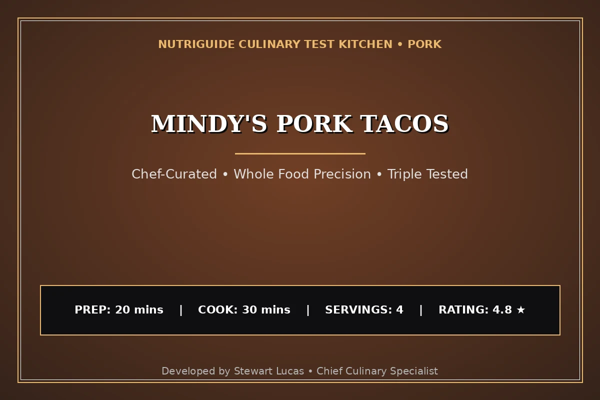 Mindy'S Pork Tacos