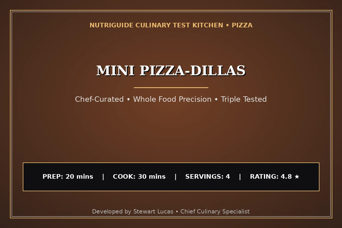 Mini Pizza-Dillas