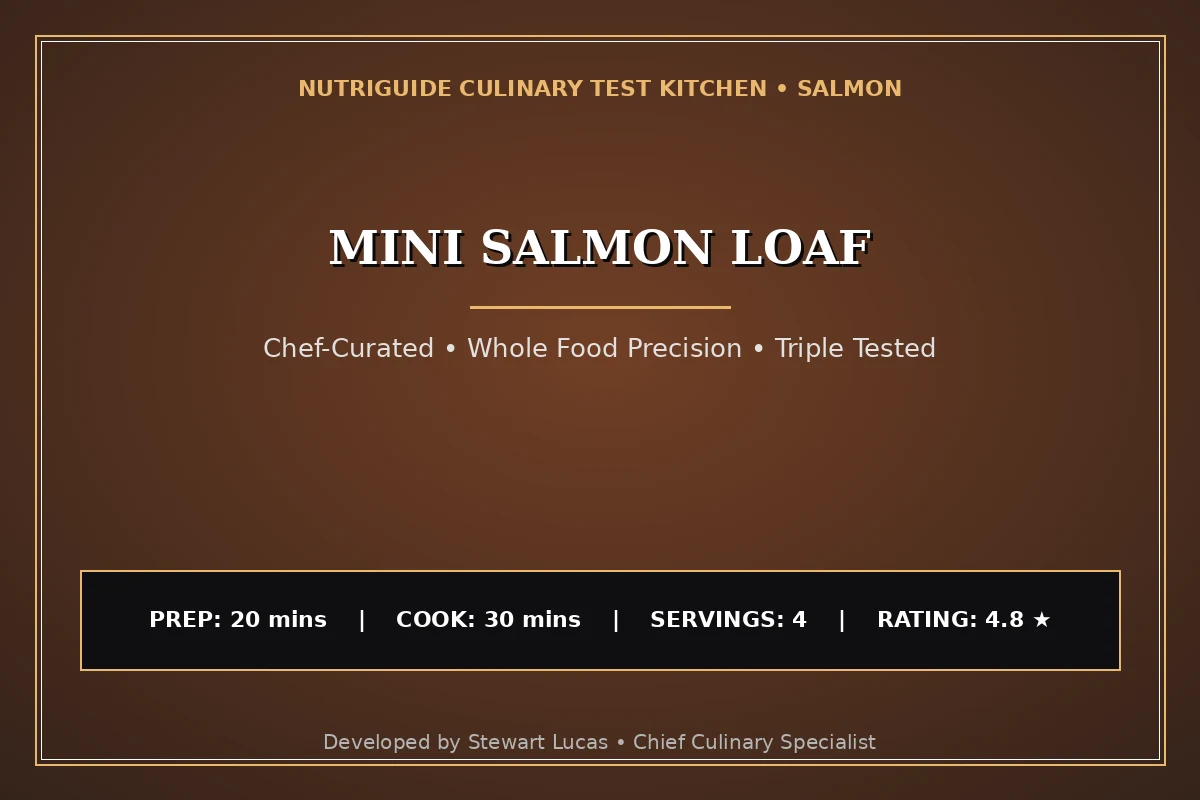 Mini Salmon Loaf