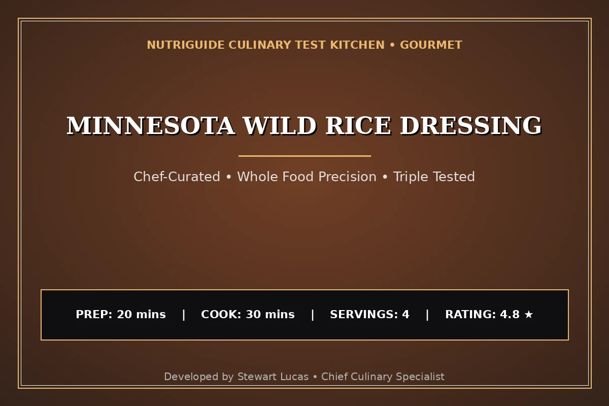 Minnesota Wild Rice Dressing