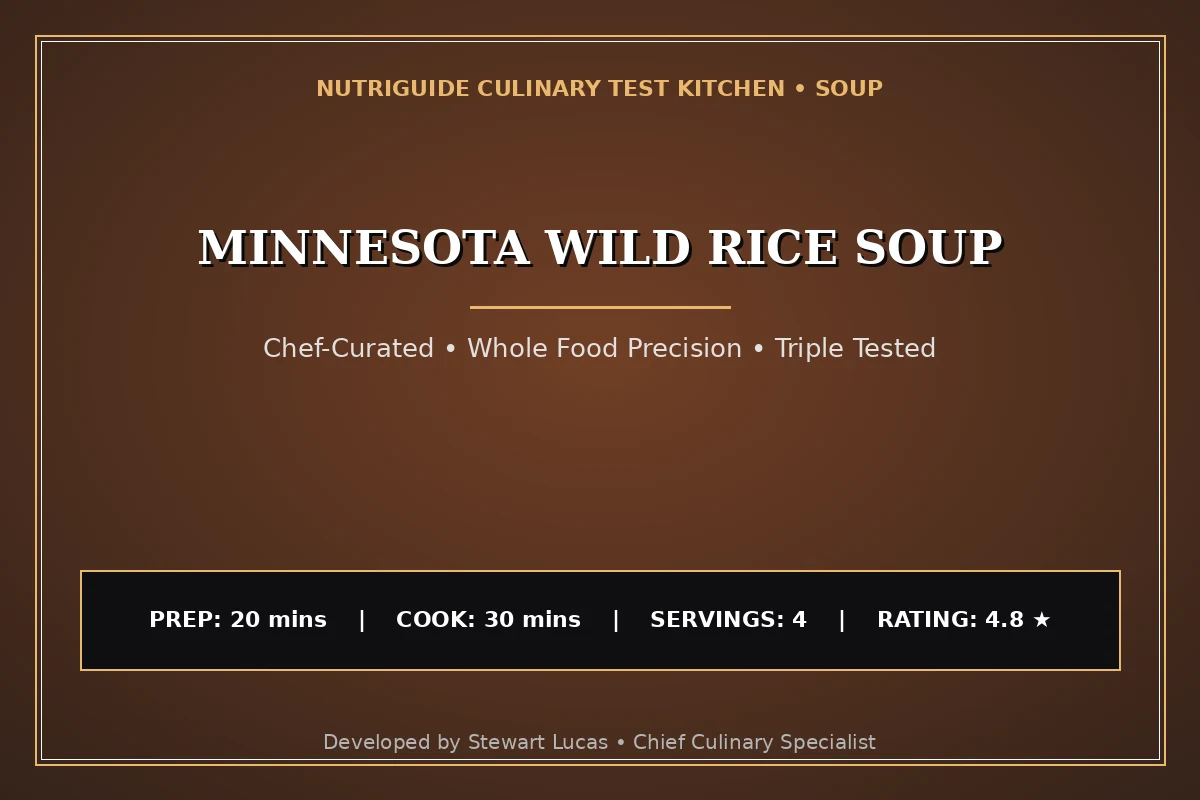 Minnesota Wild Rice Soup