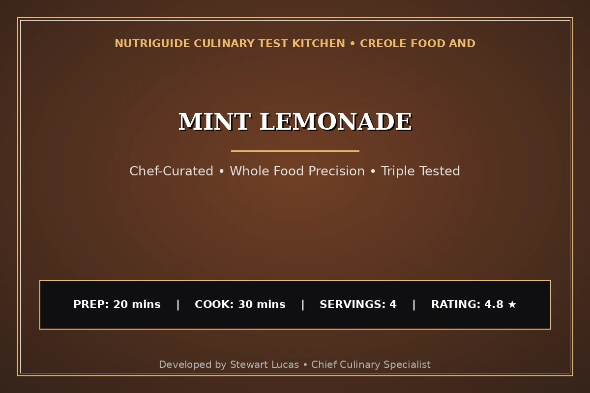 Mint Lemonade