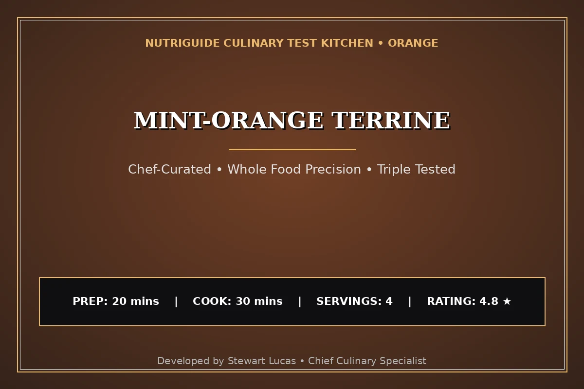 Mint-Orange Terrine