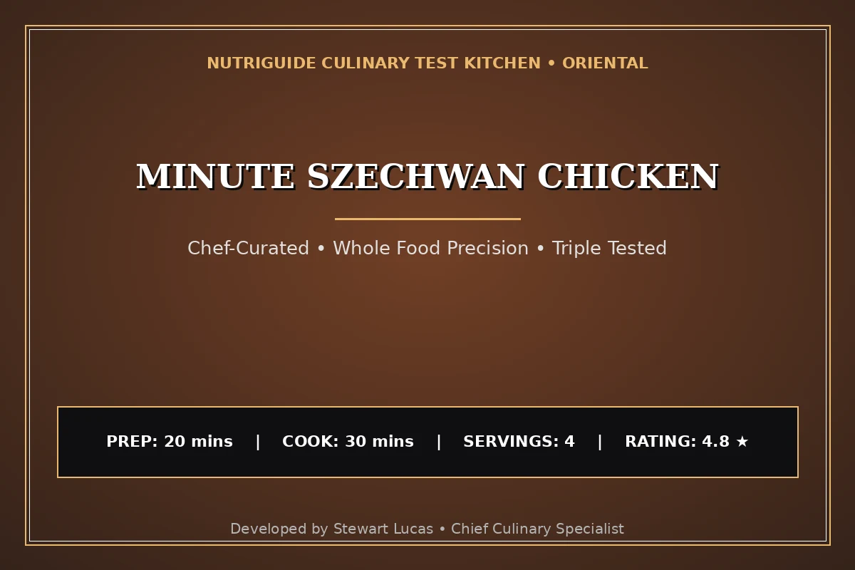 Minute Szechwan Chicken