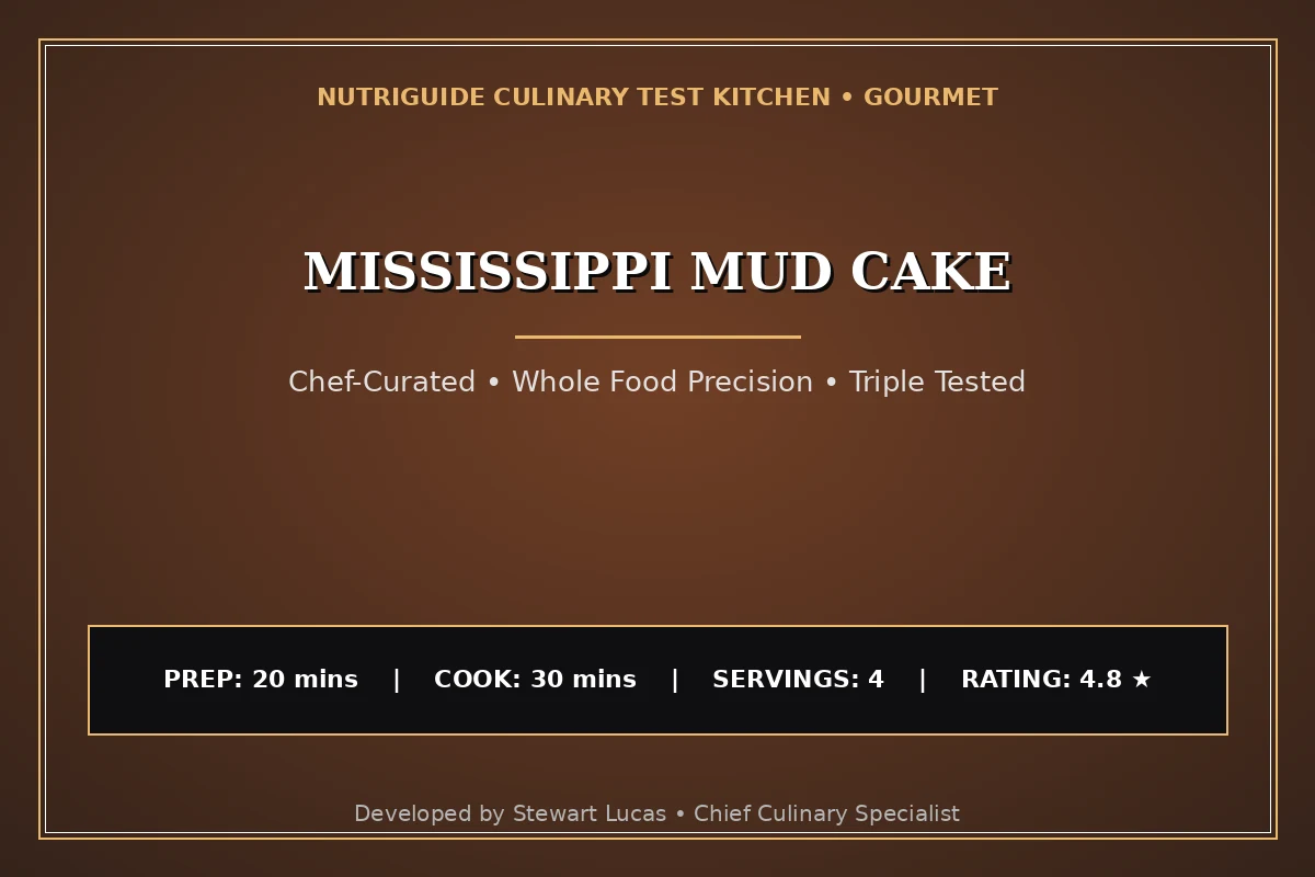 Mississippi Mud Cake