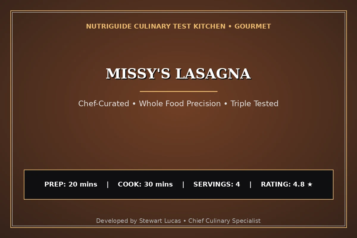 Missy'S Lasagna