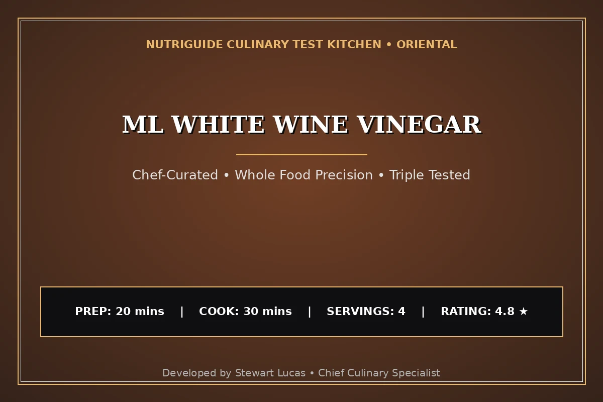 Ml White Wine Vinegar