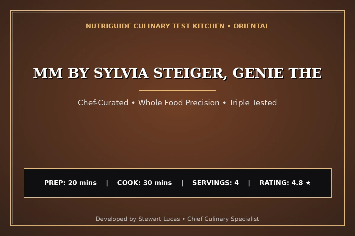 Mm By Sylvia Steiger, Genie The