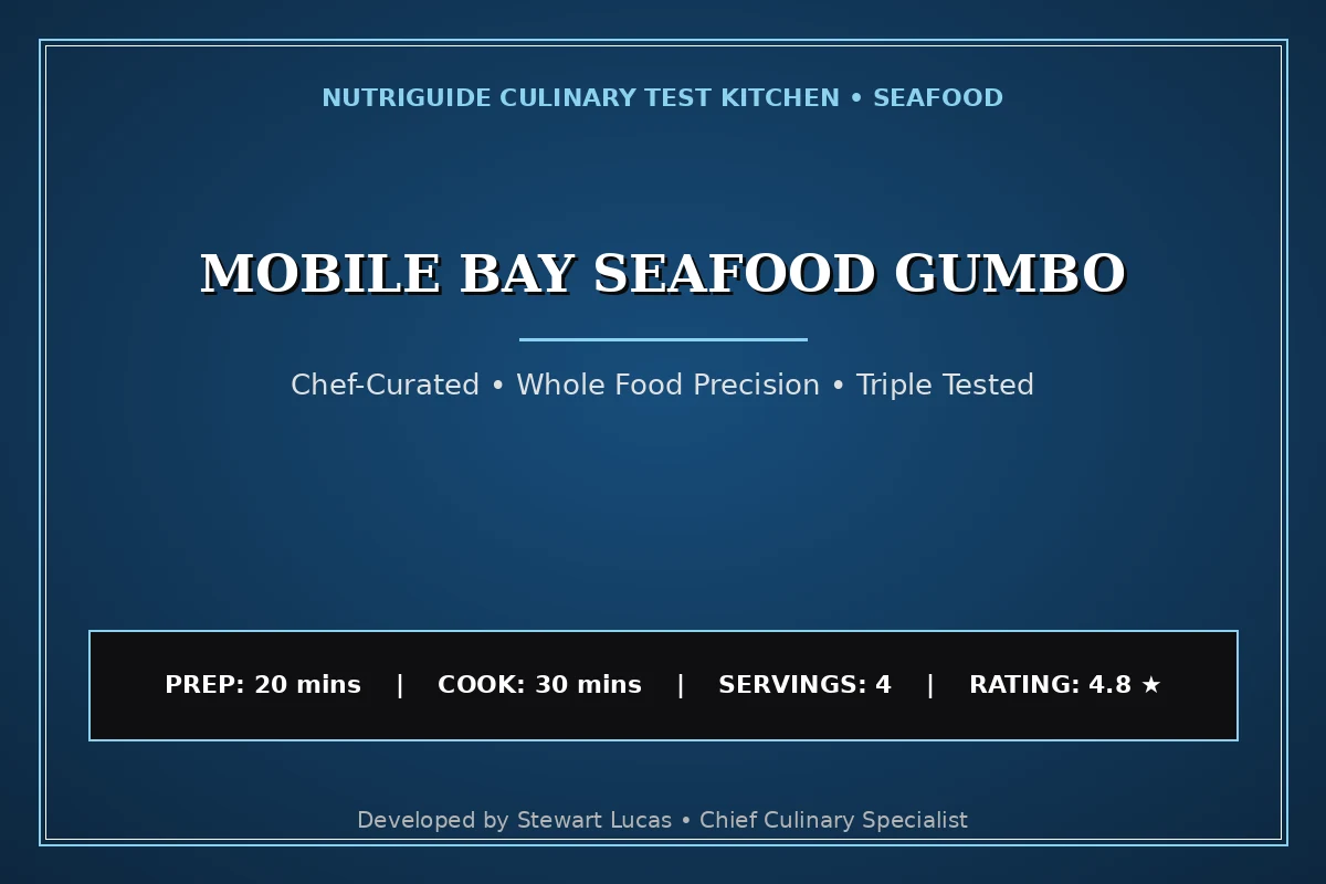Mobile Bay Seafood Gumbo