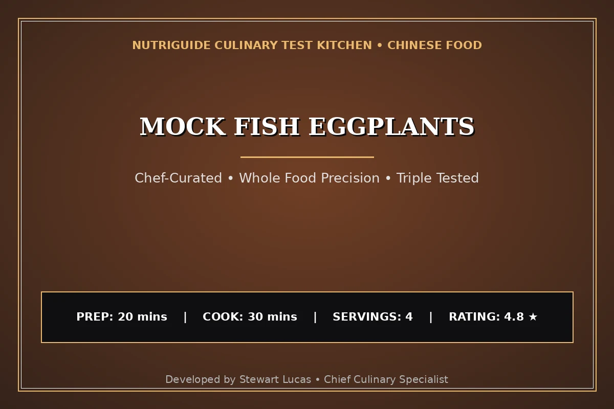 Mock Fish Eggplants